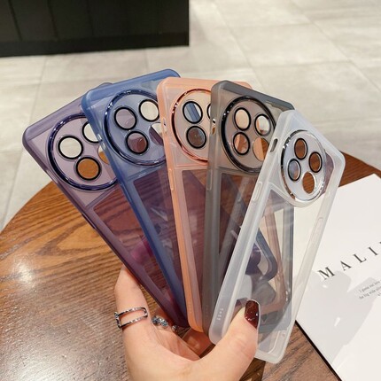 磨砂防滑边OPPO Find X9/x8S+适用Reno15/14/13/10pro手机壳X7Ultra/K12/6全包7镜头膜A3/1防摔2硅胶5/9软11F