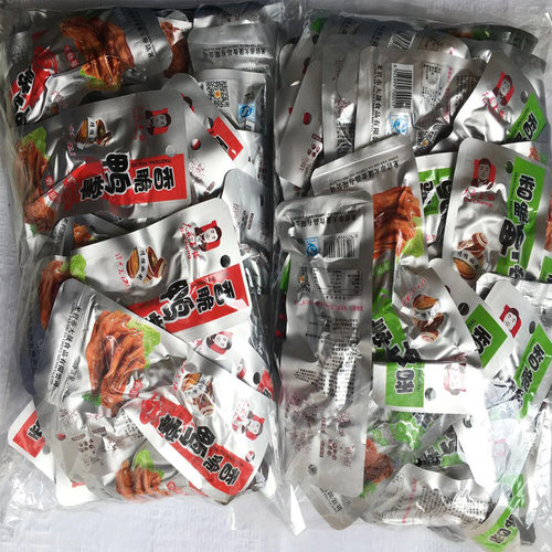 大晟土楼香脆鸭掌龙岩永定下洋客家土楼泡鸭爪特产办公休