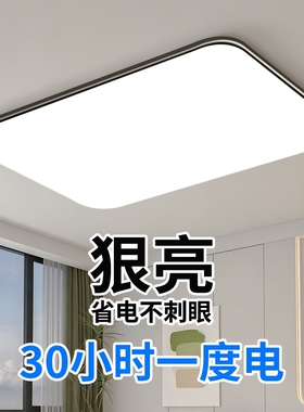 LED吸顶灯2026新款全光谱护眼客厅主灯现代简约卧室灯具中山灯具