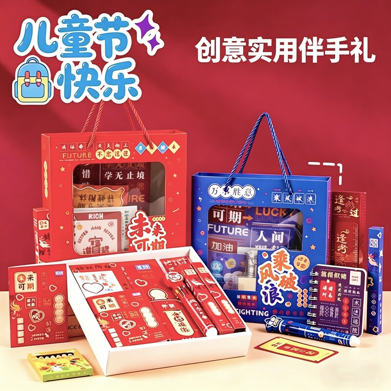 六一儿童节小学生礼物伴手礼盒图片