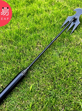 拔草器B1vo001-菜地除草工具挖野菜连根拔草耙子松土锄园艺工具