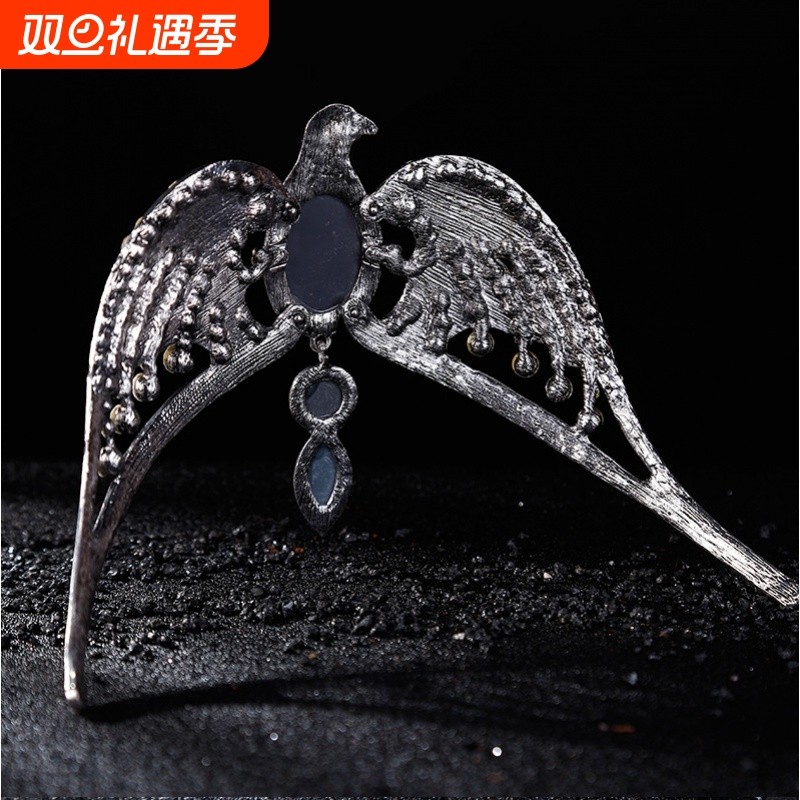 哈利波特 拉文克劳遗失的冠冕项链魔法学院老鹰贵族复古皇冠项链