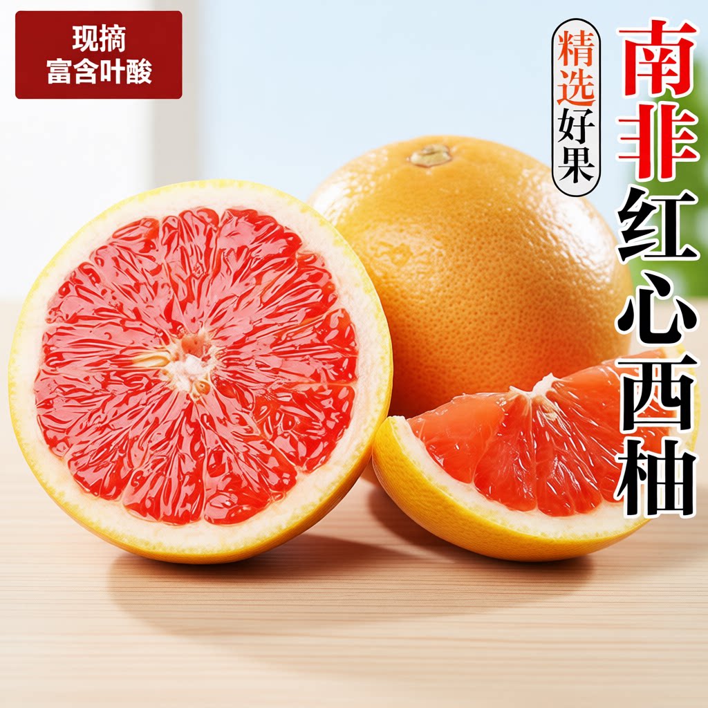 南非进口红心西柚孕妇当季现摘新鲜水果红肉蜜柚葡萄柚子整箱包邮
