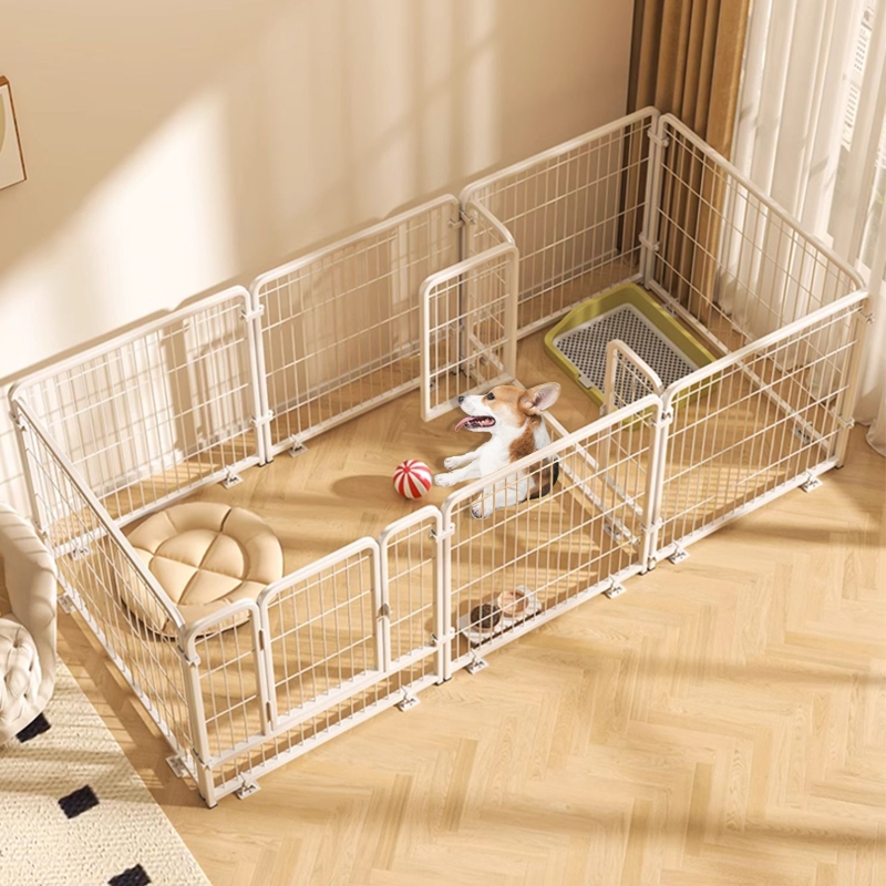 宠物狗狗围栏大中小型犬室内狗笼子栅栏柯基专用狗窝一室一厅一卫