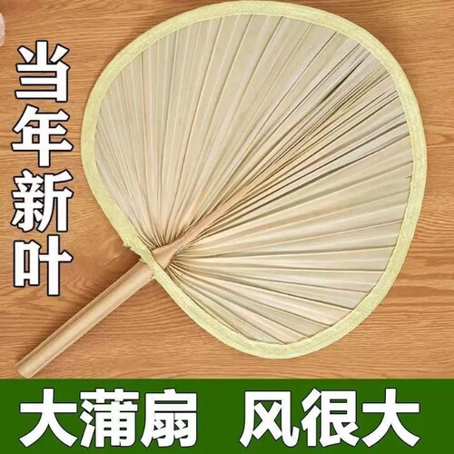 葵扇家用加大加厚夏季解暑神器老式大扇子手工编织驱蚊纳凉手摇扇
