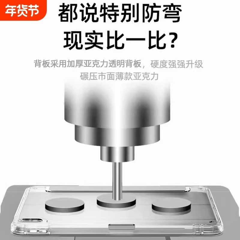 适用ipad10代2022保护套平板保护壳平板电脑透明全包新款外壳男女防弯,3C数码配件,平板电脑保护套/壳,淘宝优惠券,粉丝福利购,淘宝优惠卷