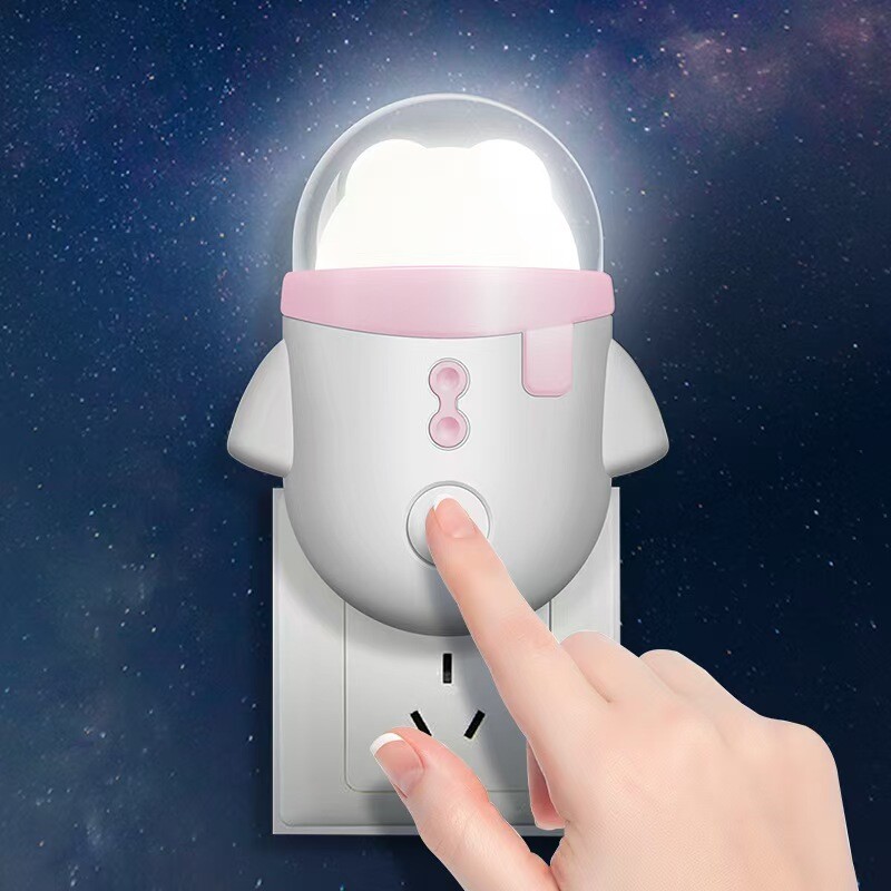 led节能插电可调光护眼小夜灯图片