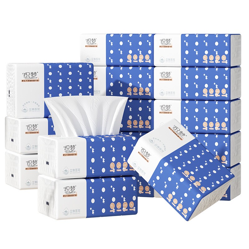 织梦4层加厚亲肤柔韧抽纸