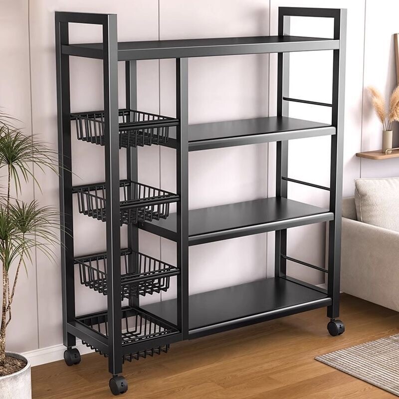 新款厨房多功能置物架落地多层蔬菜收纳架家用杂物架靠墙储物架子