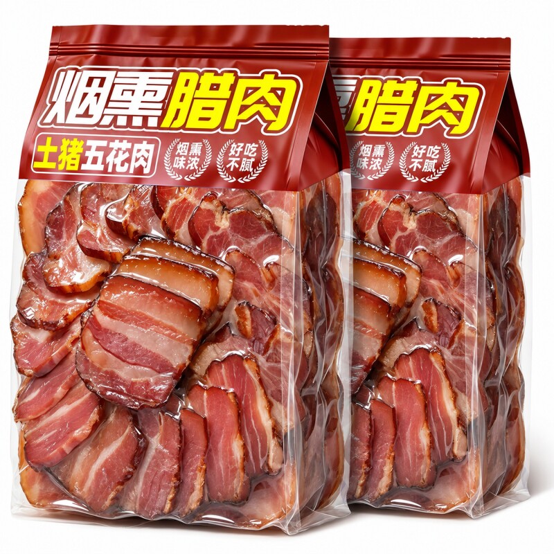 腊肉四川特产农家自制烟熏肉咸肉非湖南湘西贵州腊肠正宗五花腊肉