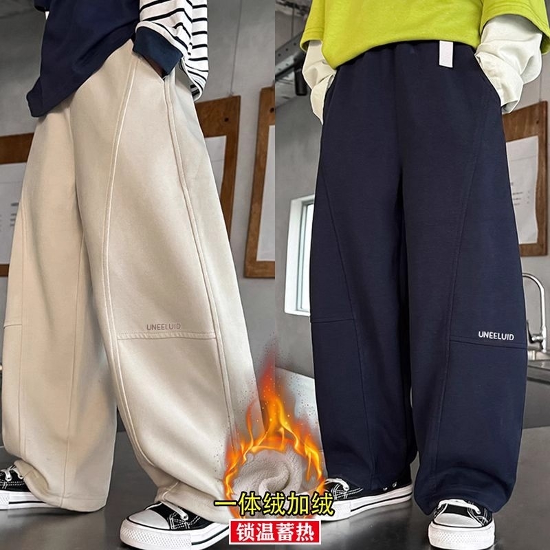 【官方推荐】女童秋冬款宽松长裤