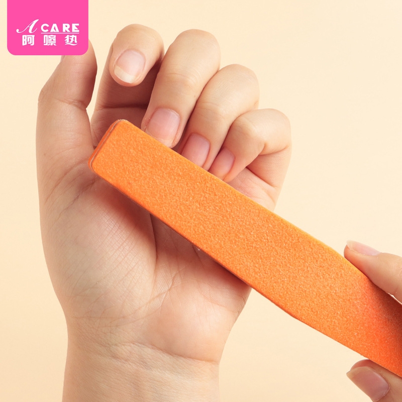 指甲锉/海绵AD1sl001-菱形橙打磨锉条美甲工具挫光戳条修型家用修