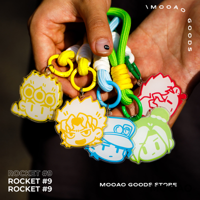 jojo的奇妙冒险周边钥匙扣挂件