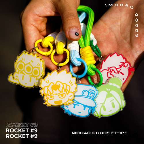 jojo的奇妙冒险周边钥匙扣挂件