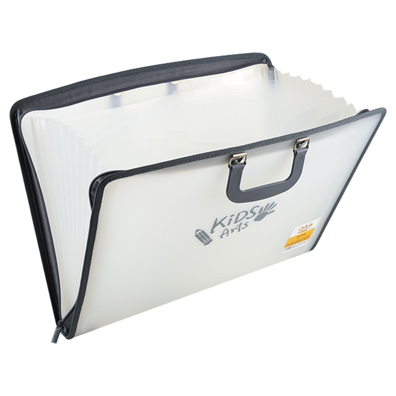 A3 시험지 보관 가방 아코디언 가방 폴더 다층 학생 휴대용 정보 가방 고등학생 대용량 문서 가방