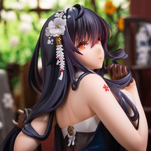 碧蓝航线舰娘 可畏天狼星 吾妻手办 旗袍动漫美少女模型桌面雕像