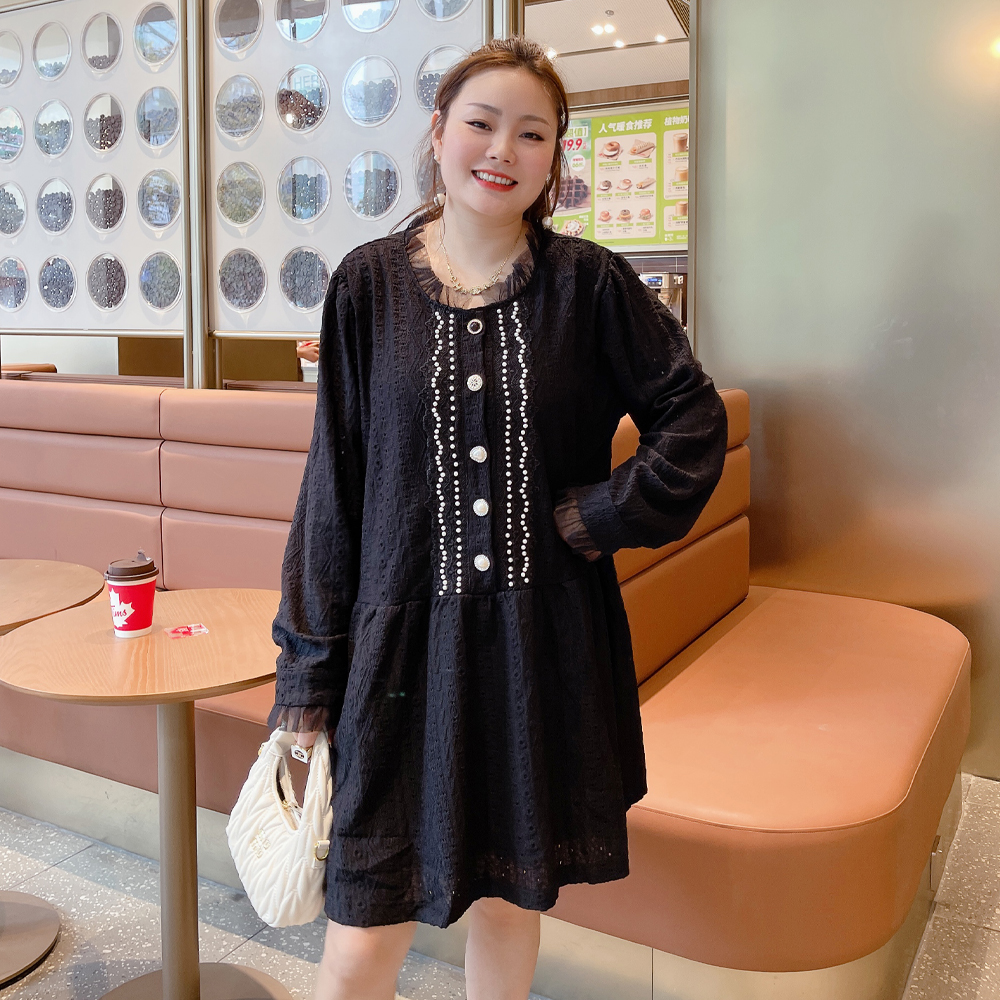 网纱甜觅淑女连衣裙蕾丝