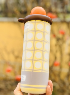 硅胶防滑耐磨杯套7cm世大家星球保温杯复古格纹550ml吸管杯保护套