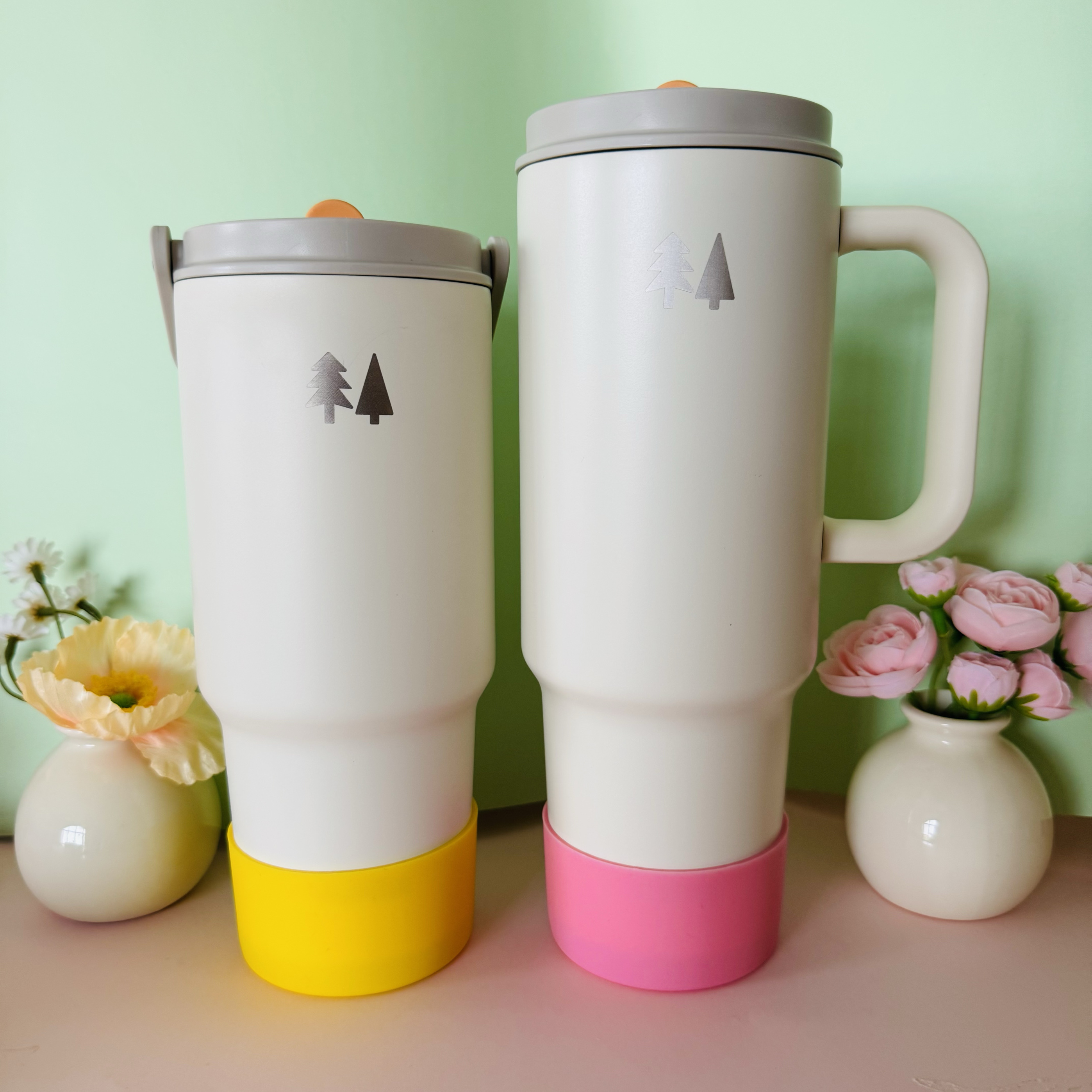 硅胶杯套苏泊尔冰霸杯保温杯