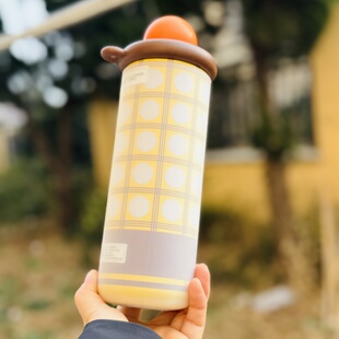 7cm定制硅胶杯套世大家星球保温杯水杯套复古格纹杯身套全包透明