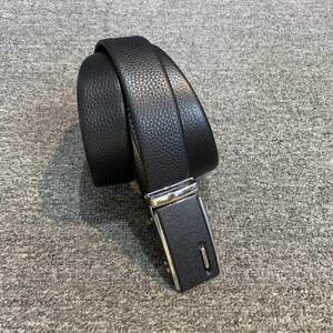 梦嘉丽头层牛皮男士自动扣皮带