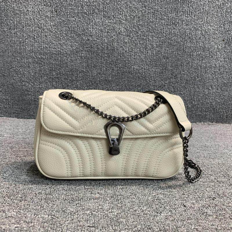 包袋精髓上新品真皮女包韩版夏季百搭头层牛皮链条单肩米白小方包,箱包皮具/热销女包/男包,通用款女包,淘宝优惠券,粉丝福利购,淘宝优惠卷