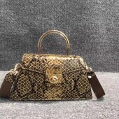 尾货捡漏处理 真皮女包韩版 百搭头层牛皮手提单肩定型锁扣凯利包