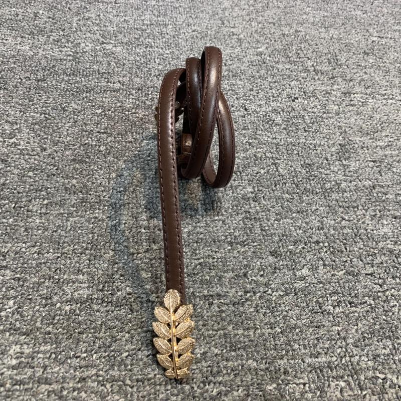 梦嘉丽牛皮女百搭小腰带