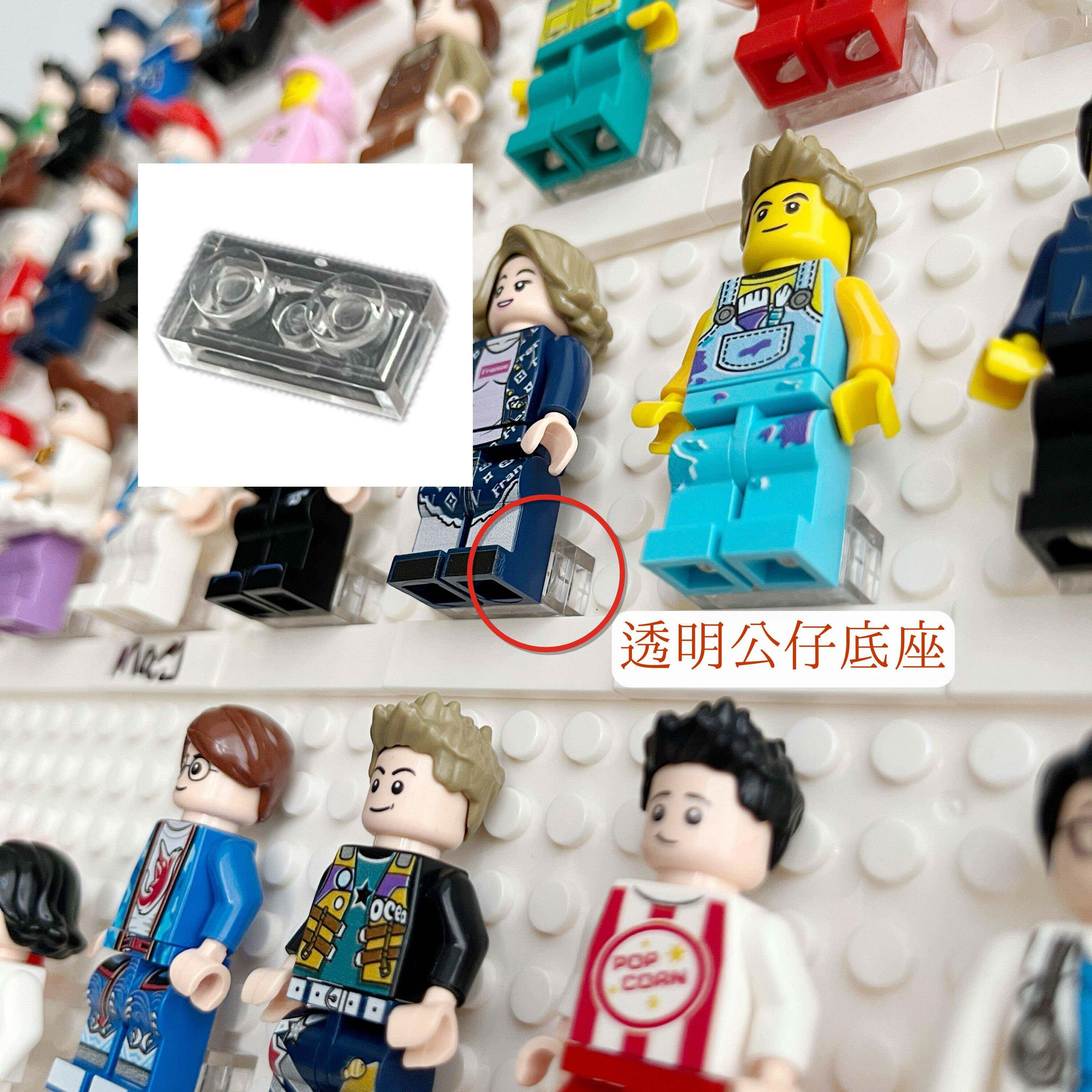 小人仔相框展示收纳拼装玩盒男女六一儿童童生积木日礼物叠叠乐di