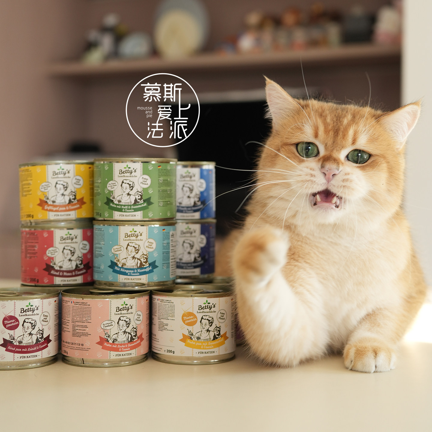 慕斯爱上法派 德国Betty's贝蒂老奶奶猫咪主食罐头无谷营养猫湿粮,宠物/宠物食品及用品,猫全价湿粮/主食罐,淘宝优惠券,粉丝福利购,淘宝优惠卷
