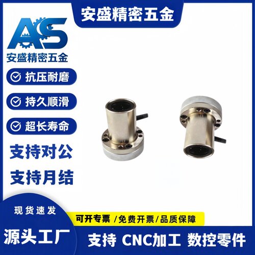 同米思法兰型带夹紧把手锁紧直线轴承LHRCWM/LHRLCWM16/20/25/30