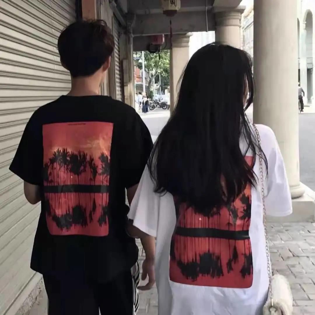 猫和老鼠短袖t恤情侣装夏装2021新款小众设计感宽松半袖ins上衣潮|ruв категории Женская одежда, футболка - от Buy2taobao.com для оказания профессиональной услуги покупки агента Taobao