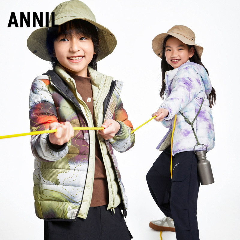 安奈儿童装男童女童轻薄羽绒服冬三防保暖宽松弹力短款,童装/婴儿装/亲子装,羽绒服,淘宝优惠券,粉丝福利购,淘宝优惠卷