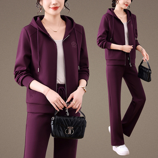 春秋女款 春秋百搭穿搭套装 运动两件套大码 女 藏肉设计胖 2026
