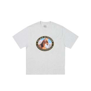 palace 假日系列24FW马头字母印花短袖全棉圆领男女同款T恤