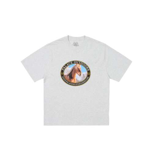 palace 假日系列24FW马头字母印花短袖全棉圆领男女同款T恤