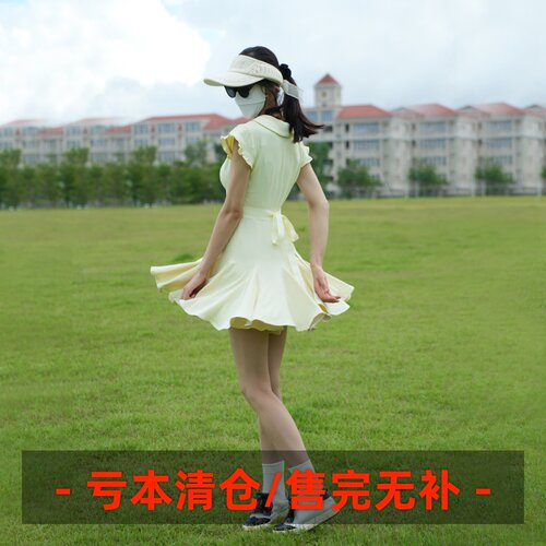 新款百褶高腰修身夏季A字蓬蓬裙