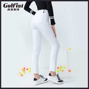 加绒保暖长裤 运动弹力修身 显瘦女裤 高尔夫女装 推荐 冬季 子新品 球裤