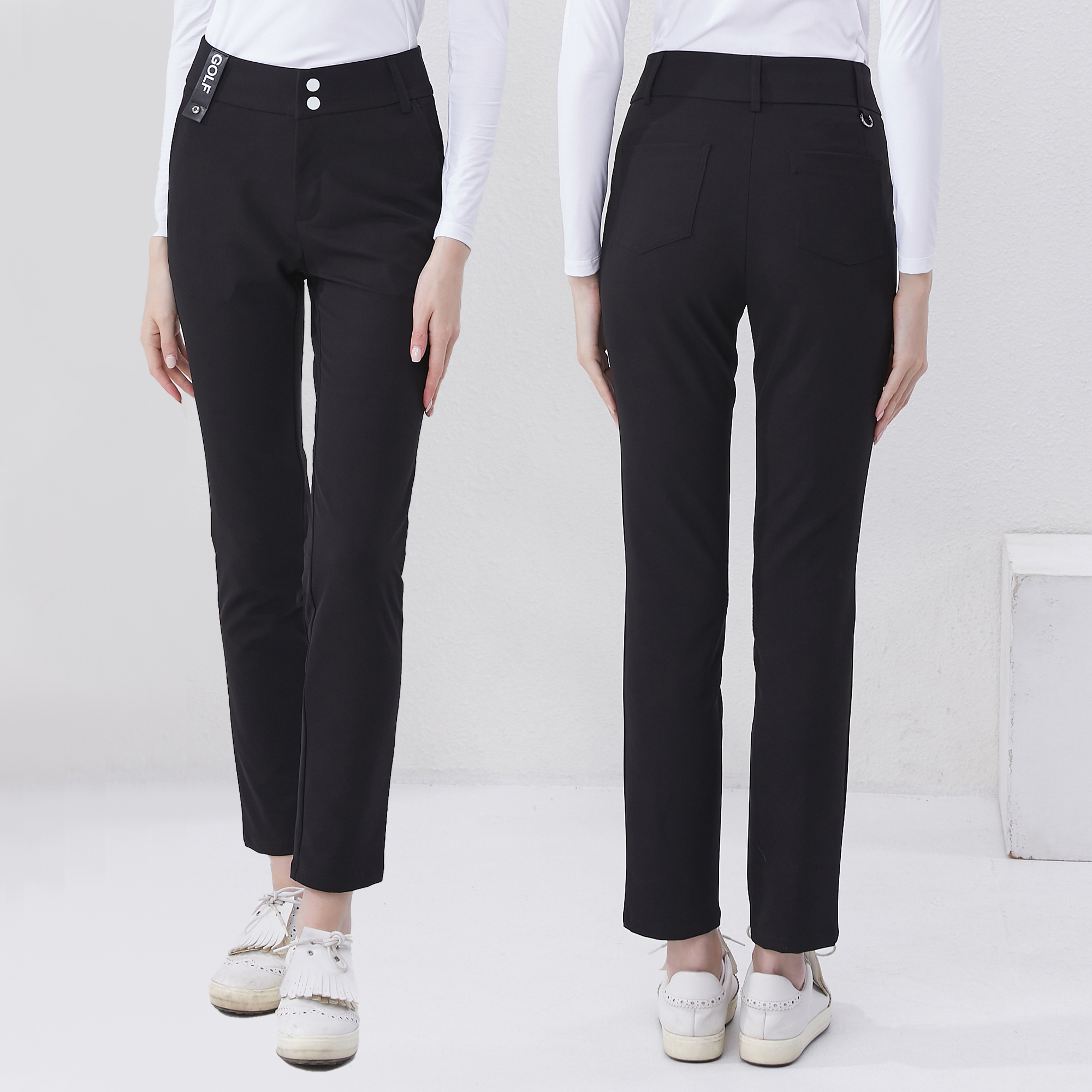 高尔夫女士高腰裤子女装夏季