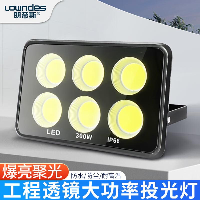 朗帝斯(LOWNDES) 投光灯户外射灯COB防水工厂房工地室外广告招牌