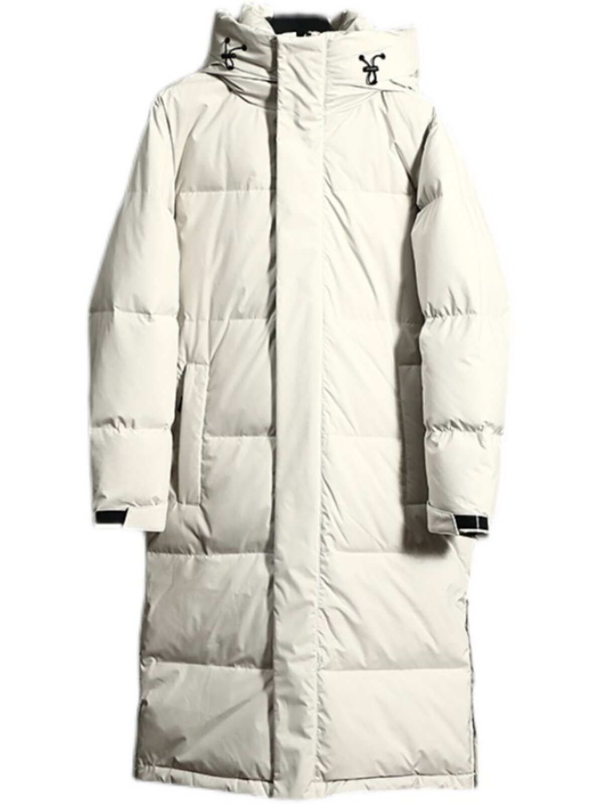 BLOCKBUSTER CATTLE 90 WHITE GOOSE DOWN  HEAT-REFLECTIVE LINING 600+ FLUFFY WINTER MENS AND WOMENS WARM LONG DOWN JACKETS