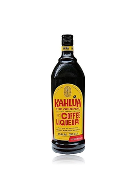 1L装 洋酒甘露咖啡力娇酒 KAHLUA COFFEE烘焙提拉米苏 原装进口