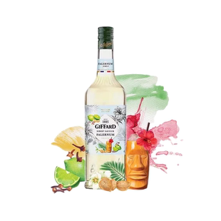 吉发得法兰纳姆糖浆GIFFARD Falernum调TIKI鸡尾酒SYRUP 1L装正品