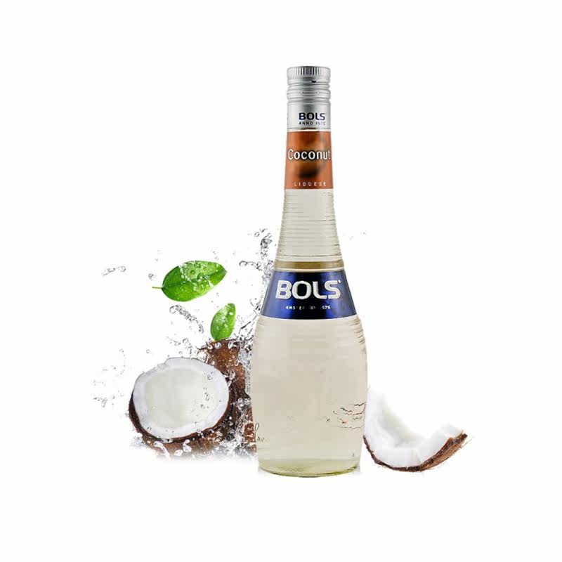 洋酒荷兰 波士椰子力娇酒 配制酒 BOLS Coconut 700ml 原装进口