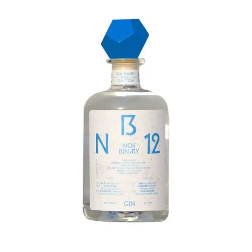 中国非二进制NB12手工金酒43度 NON-BINARY NB12 CRAFT GIN 500ml