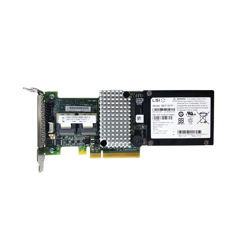 原装 LSI MR SAS 9260-8i阵列卡 PCI-E 512m RAID5卡 6GBRAID卡