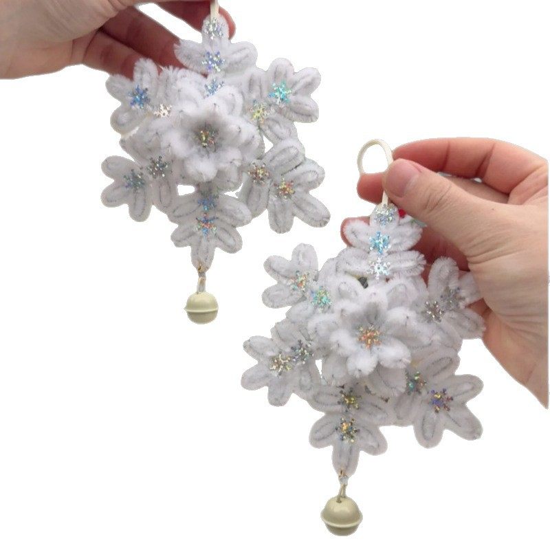 扭扭棒冬日花圣诞饰工料包自可爱挂件挂饰教雪片装DIY手材制 送程,玩具/童车/益智/积木/模型,手工创意粘贴类,淘宝优惠券,粉丝福利购,淘宝优惠卷