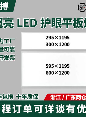 雷搏led300x1200平板灯600x1200