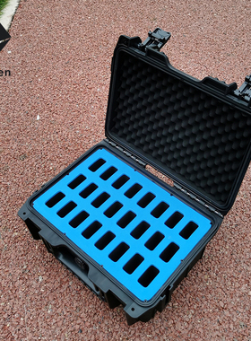 Binsen 12寸折刀箱EDC收纳盒子24支装随身刀具收藏盒战术折叠刀