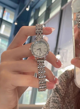 小众女士手表女高级感正品女式女款轻奢女表2025新款机械女生表银